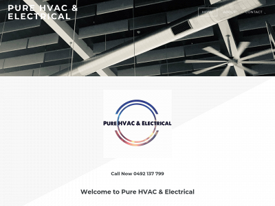 purehvac.com.au snapshot