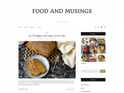 foodandmusings.com snapshot