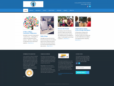 starbrightfoundation.org snapshot