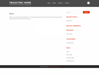 tralectric.com snapshot