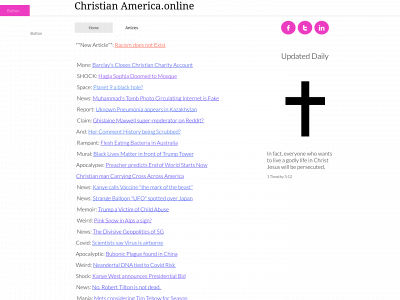 christianamerica.online snapshot