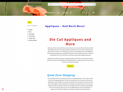 additionalpieces.com snapshot