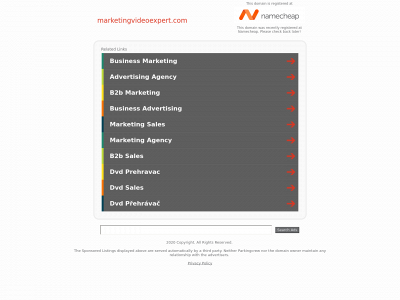 marketingvideoexpert.com snapshot