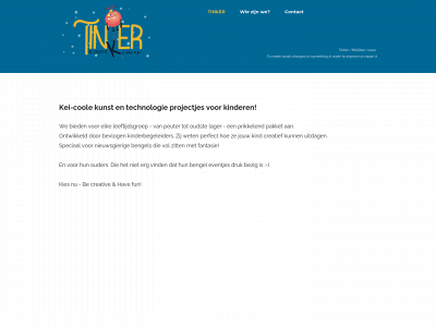 tin-ker.be snapshot