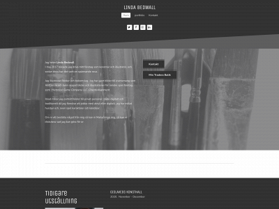 lindabedwall.se snapshot