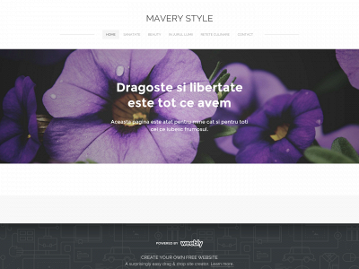 maverystyle.weebly.com snapshot