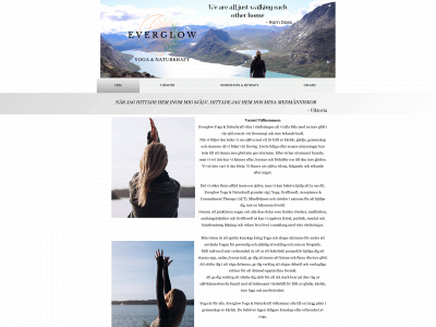 everglowyoga.se snapshot