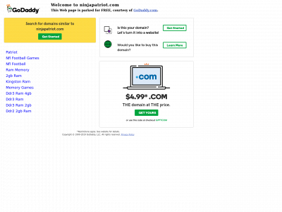 ninjapatriot.com snapshot