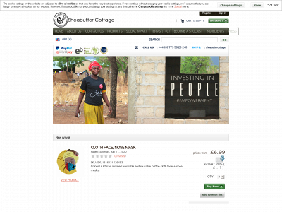 sheabuttercottage.com snapshot