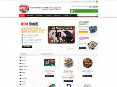 customsportstop.com snapshot