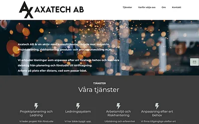 axatech.se snapshot