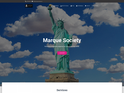 marquesociety.com snapshot