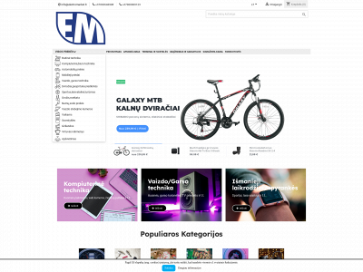 electromarket.lt snapshot