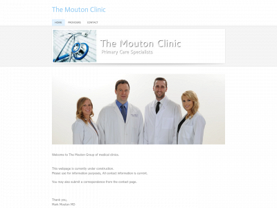 themoutonclinic.com snapshot