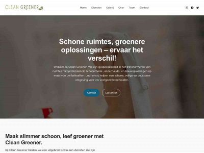 cleangreener.nl snapshot
