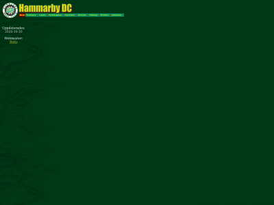 hammarbydartclub.se snapshot