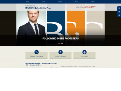 slomskilaw.com snapshot