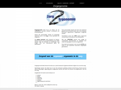zorgergonomie.be snapshot