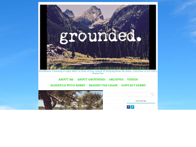 groundedblog.com snapshot