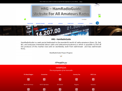 hamradioguide.net snapshot