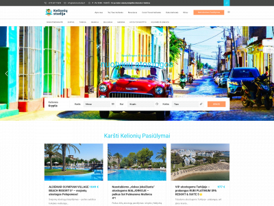 kelioniustudija.lt snapshot