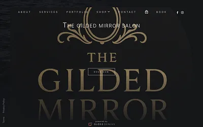 gildedmirror.glossgenius.com snapshot