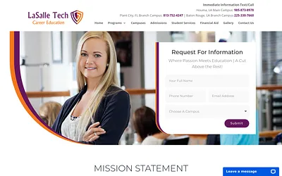 lasalletech.edu snapshot