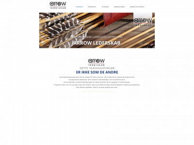 arrowlederskab.dk snapshot