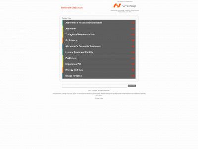 exelonaerolabs.com snapshot