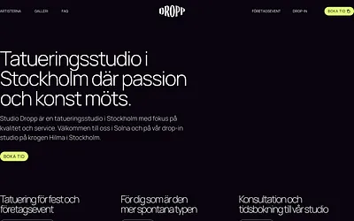 studiodropp.se snapshot
