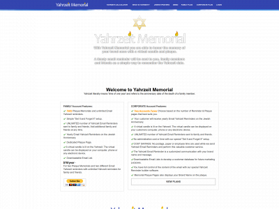 yahrzeitmemorial.net snapshot