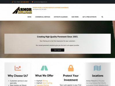 armorpaveit.com snapshot