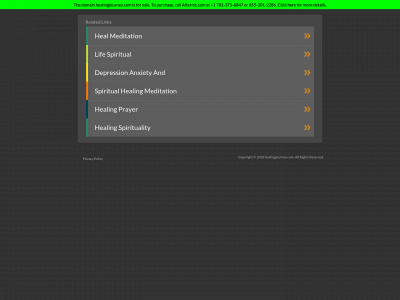 healingjourney.com snapshot