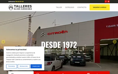 tallereseliossanchez.com snapshot