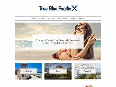 truebluefoodie.com snapshot