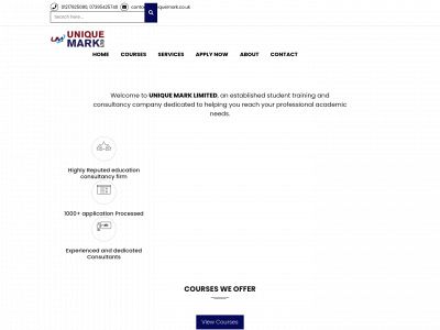 uniquemark.co.uk snapshot