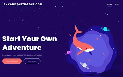 skyandearthgear.com snapshot