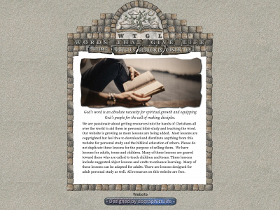 wordsthatgivelife.org snapshot