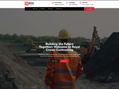 royalcrowncontracting.com snapshot
