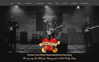 gainesville-band.com snapshot