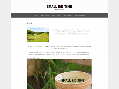 smallkidtimefilm.com snapshot
