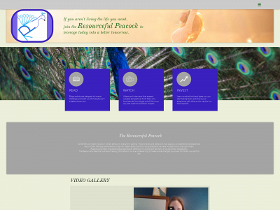 resourcefulpeacock.com snapshot