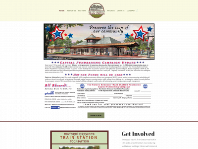 kirkwoodtrainstationfoundation.org snapshot