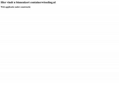 containerwisseling.nl snapshot