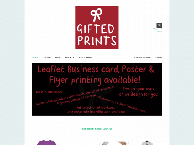 giftedprints.org snapshot