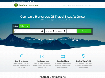 limebookings.com snapshot