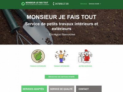 monsieur-je-fais-tout.be snapshot