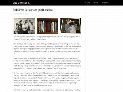 gregstrattnerjr.com snapshot