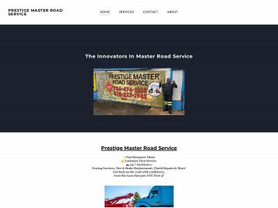 www.prestigemasterroadservice.com snapshot