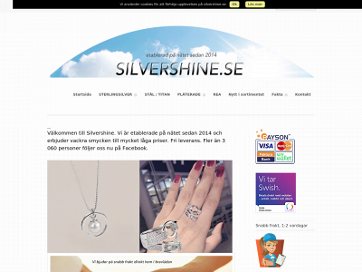 silvershine.se snapshot